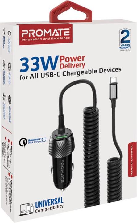 Actual product image ProMate PowerDrive-33PDC QC3.0 Car Charger