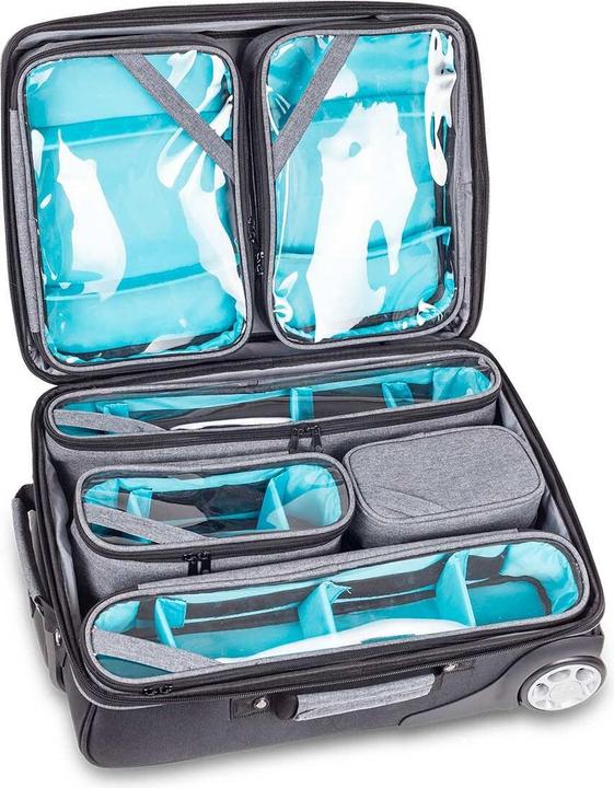 Produktbild Elite Bags Hovy Pflegetrolley mit Rollen, grau (28.80 l)