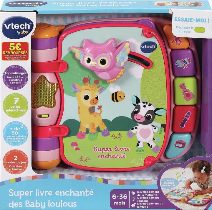 Produktbild VTech Mein erstes Liederbuch (Französisch, 0.50 - 3 Jahre)
