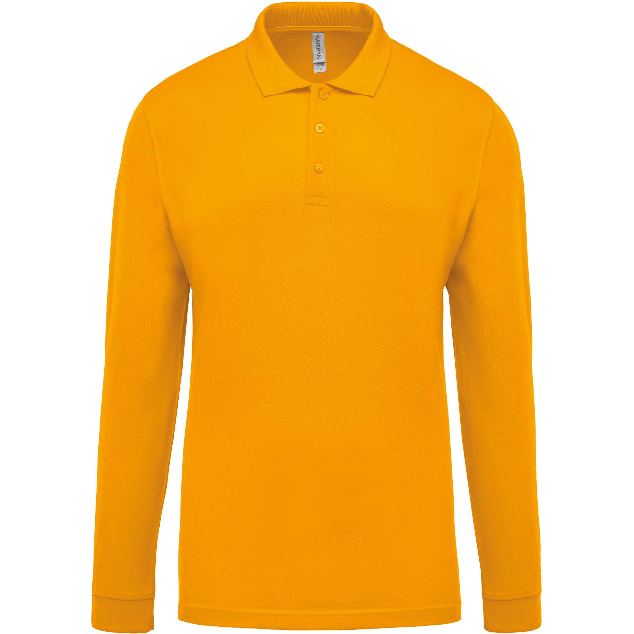 Kariban, Herren, Shirt, Piqué, Gelb, (XL)