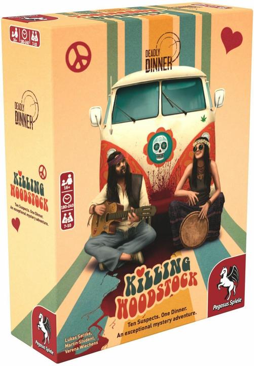 Produktbild Pegasus Deadly Dinner - Killing Woodstock (Englisch, 7 - 10 Spieler)
