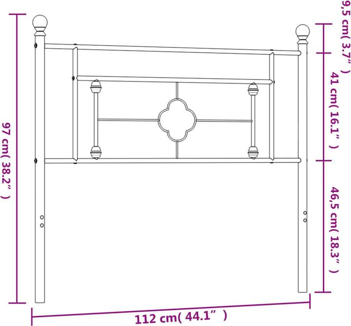 Actual product image vidaXL Jana (146 x 3 x 97 cm)