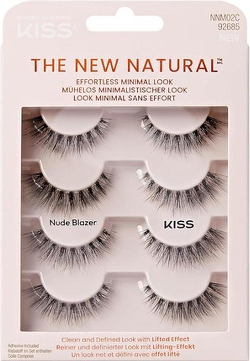 KISS Lashes - Ks The New Natural Multipack 02 (Cils artificiels)