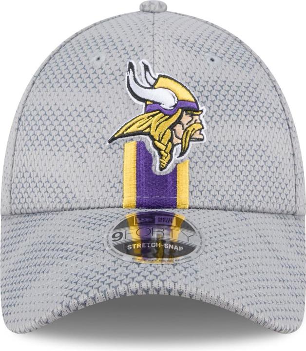Actual product image New Era 9Forty Stretch Cap SIDELINE Minnesota Vikings grey (One size)