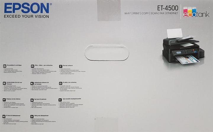 Actual product image Epson ET-4500 EcoTank (Ink tank, Colour)