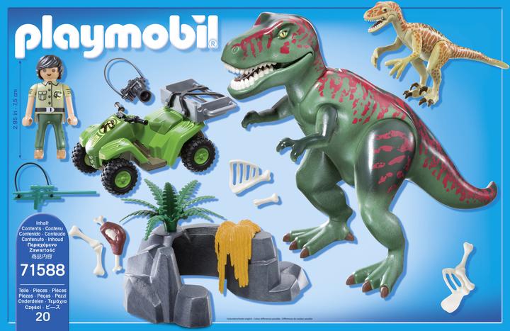 Produktbild Playmobil T-Rex Angriff (71588, Playmobil Dinos)