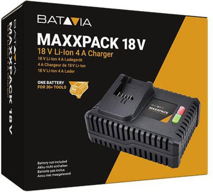 Actual product image Batavia 18V Charger 4.0 Ah for MaxxPack batteries (18 V)