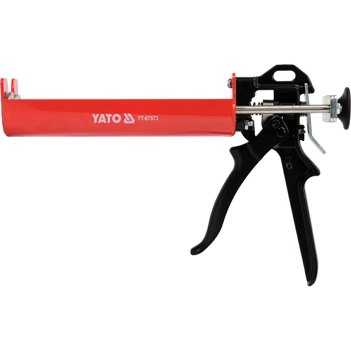 Yato, Kartuschenpistole + Fettpresse, Double Juicer Für Dicke Massen