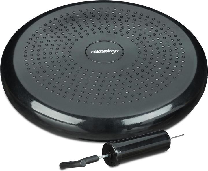 Actual product image Relaxdays 33 cm Balance Disc with Air Pump