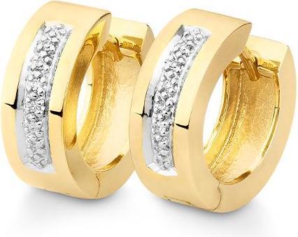 Image du produit Breuning Créoles - Diamètre 0,06 Ct (585, - Or)