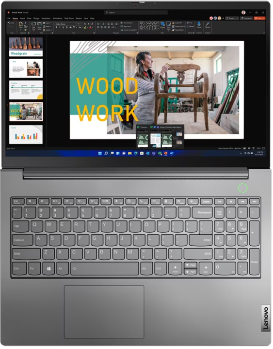 Produktbild Lenovo ThinkBook 15 Gen 4 (15.60", Intel Core i7-1255U, 16 GB, 1000 GB, CH)