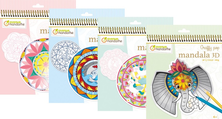 Actual product image Avenue Mandarine Mandala Graffy Pop