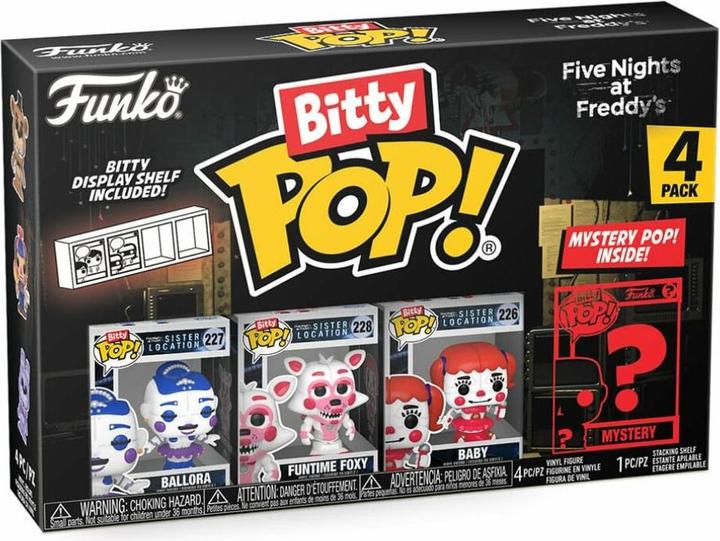 Produktbild Funko Bitty POP! Five Nights at Freddy's (FNAF) Und Eine Überraschungs-Mini-Figur - 0.9 Inch (2.2 cm