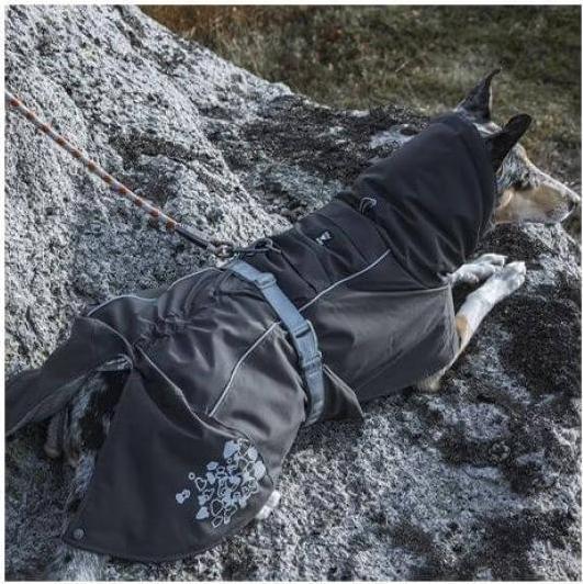 Image du produit Hurtta Manteau d'hiver Extreme Warmer wine red, 55 (M, Manteau pour chien)