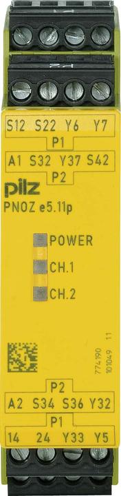Produktbild Pilz 774190 PNOZ e5.11p 24VDC 2so