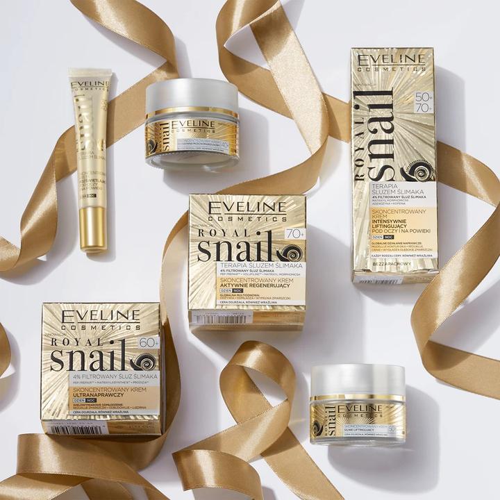 Actual product image Eveline Royal Snail 60+ day and night face cream with snail mucus 50ml (50 ml, 24h cream)