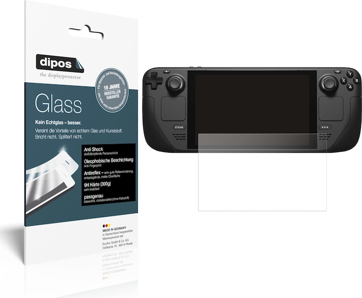 Dipos Displayschutz Anti-Shock (2 Stück, Valve Steam Deck)