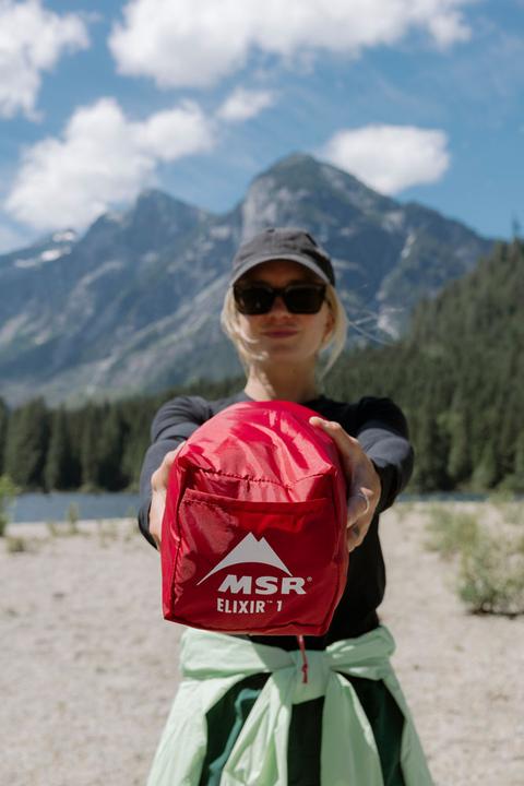 Immagine prodotto Msr Elixir 1 Green (Tenda a cupola, 1.84 kg, 1 persona)