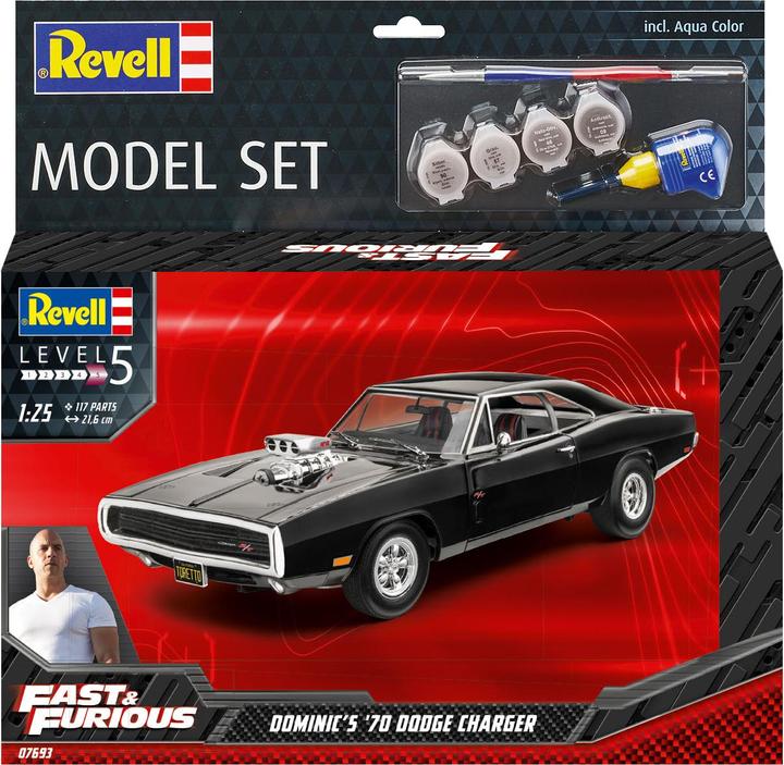 Immagine prodotto Revell Set di modelli FF Dominics 1970 Dodge Charger