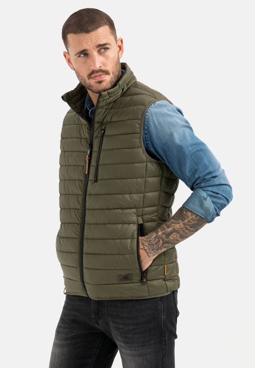 Produktbild Camel Active Steppweste mit horizontaler Steppung aus recyceltem Polyester (54)