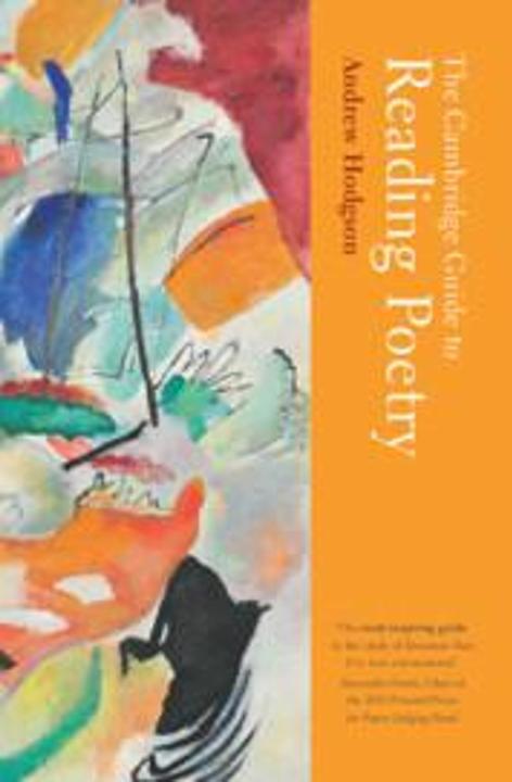 Actual product image The Cambridge Guide to Reading Poetry (English, Andrew Hodgson, 2022)