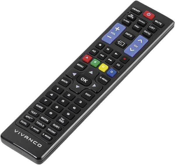 Actual product image Vivanco Vvremotesam (Device-specific remote control, Infrared)