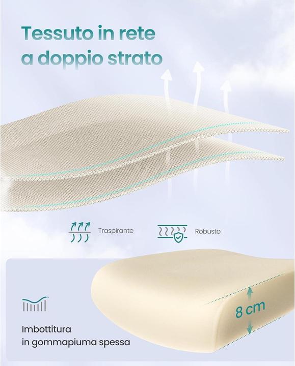 Image du produit Songmics Bürostuhl mit Armlehnen Beige