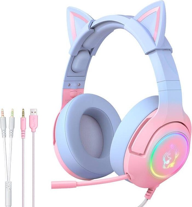 Image du produit Onikuma Casque de jeu K9 rose/bleu