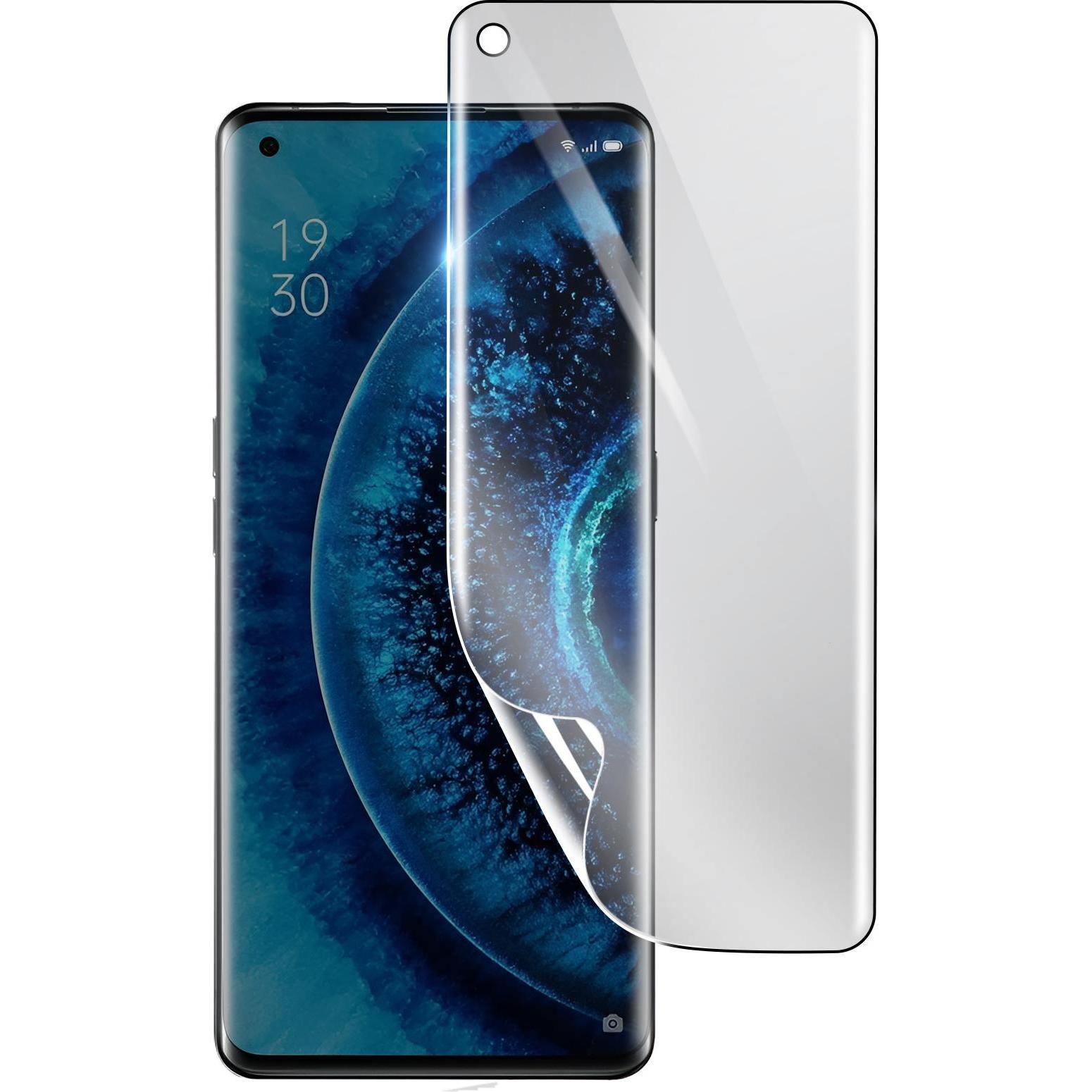 3MK Hydrogel Bildschirmfolie für Oppo Find X2 Pro (1 Stück, Oppo Find X2 Pro), Smartphone Schutzfolie, Transparent