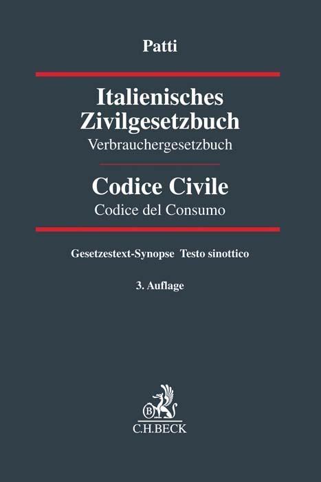 Produktbild BECK Italienisches Zivilgesetzbuch (Deutsch, Italienisch, 2019)