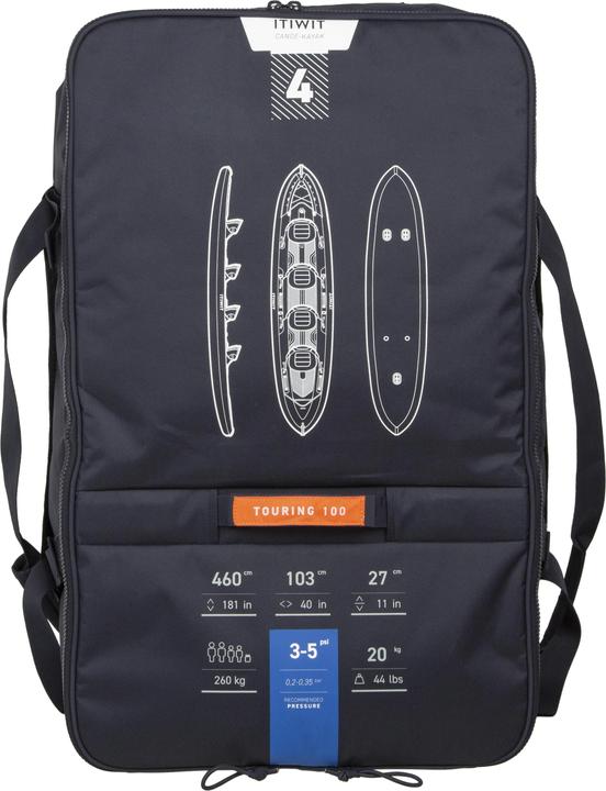 Itiwit Kajak-Transporttasche 105 l