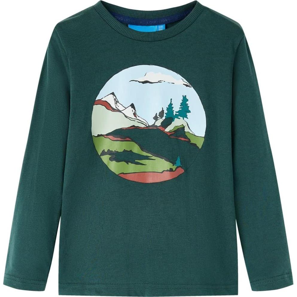 VidaXL, Unisex, Shirt, Lodewik, Grün, (104)