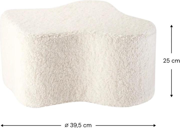 Produktbild Wigiwama Hocker Cream White Cloud