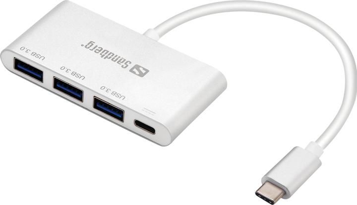 Sandberg USB-C -> 3 x USB 3.0 Converter (USB-C, 3 ports)