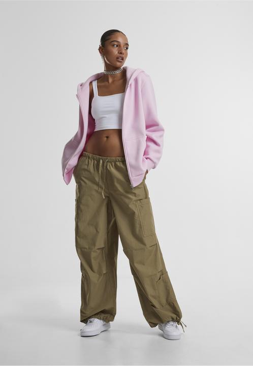 Produktbild Urban Classics Ladies Fluffy Zip Cardigan - 171985 (3XL)