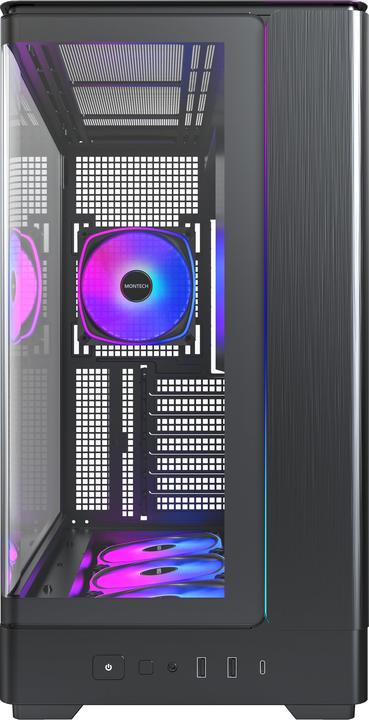 Actual product image Montech KING 45 PRO Black (ATX, mATX, Mini-ITX)