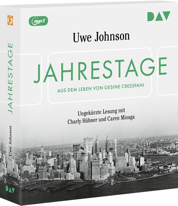 Immagine prodotto Anniversari. Dalla vita di Gesine Cresspahl (Uwe Johnson, Tedesco)