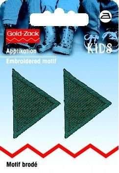 Produktbild Prym Applikation Dreiecke, klein, grau, 2 Stk. (2 x)