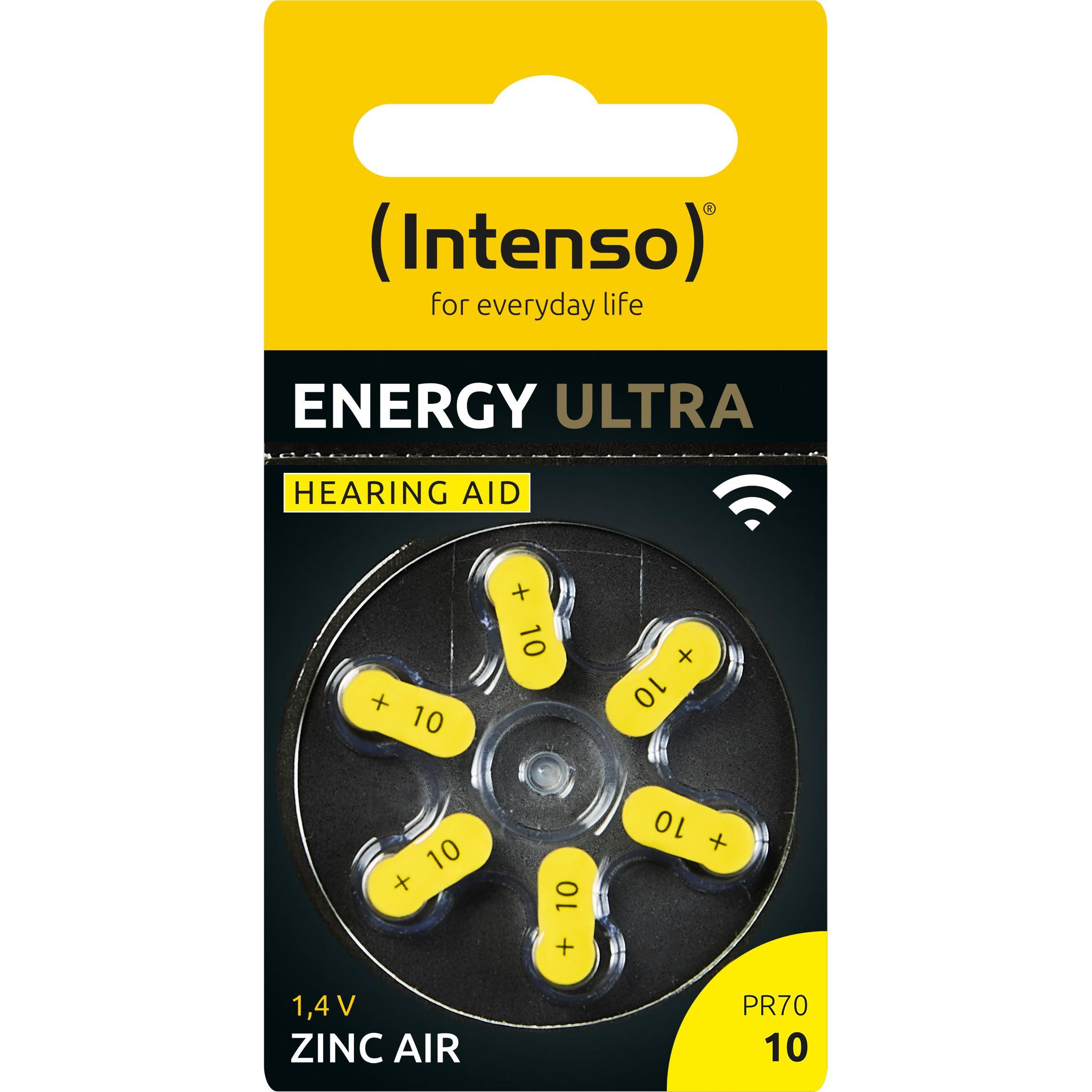 Intenso Energy Ultra (6 Stk., PR70, 86 mAh), Batterien + Akkus