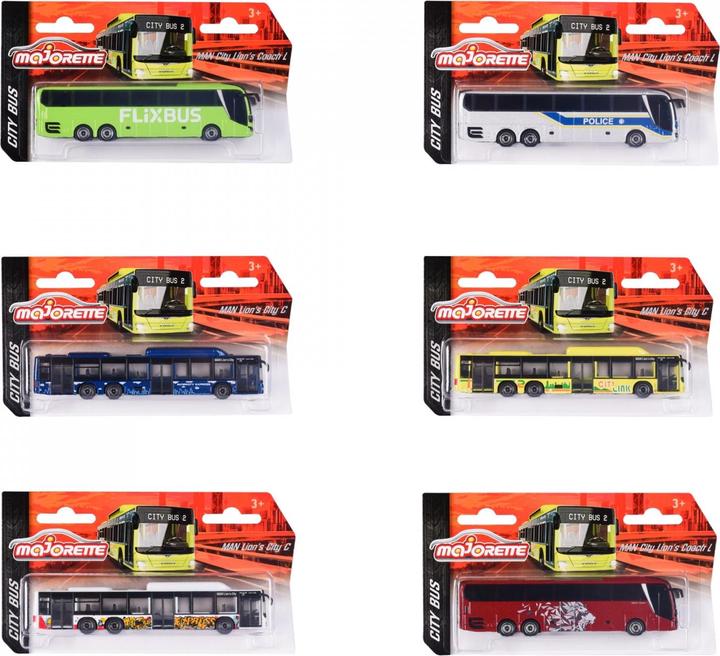 Actual product image Majorette Mann City Bus