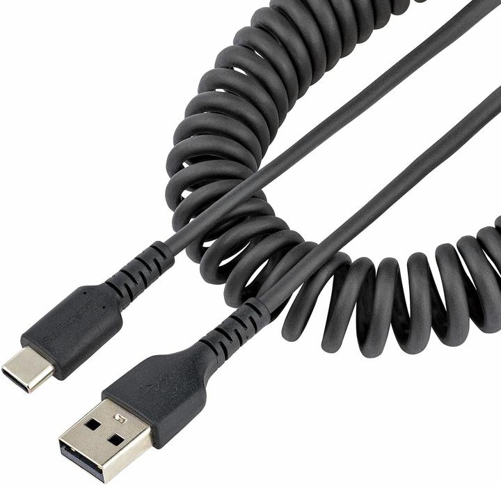 Image du produit StarTech com R2ACC-50C-USB-CABLE, 0,5 m, USB A, USB C, USB 2.0, 480 Mbit/s, Noir (0.50 m, USB 2.0)