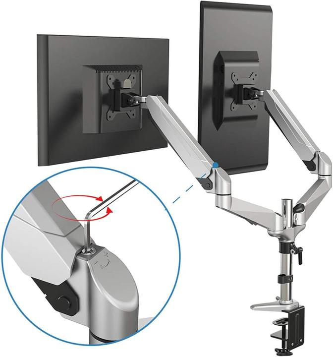 Produktbild Digitus Dual LED/LCD Tischhalterung (Tisch, 27")