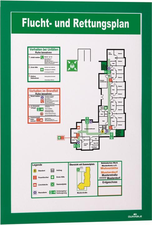 Energy Label Durable Duraframe, self-adhesive