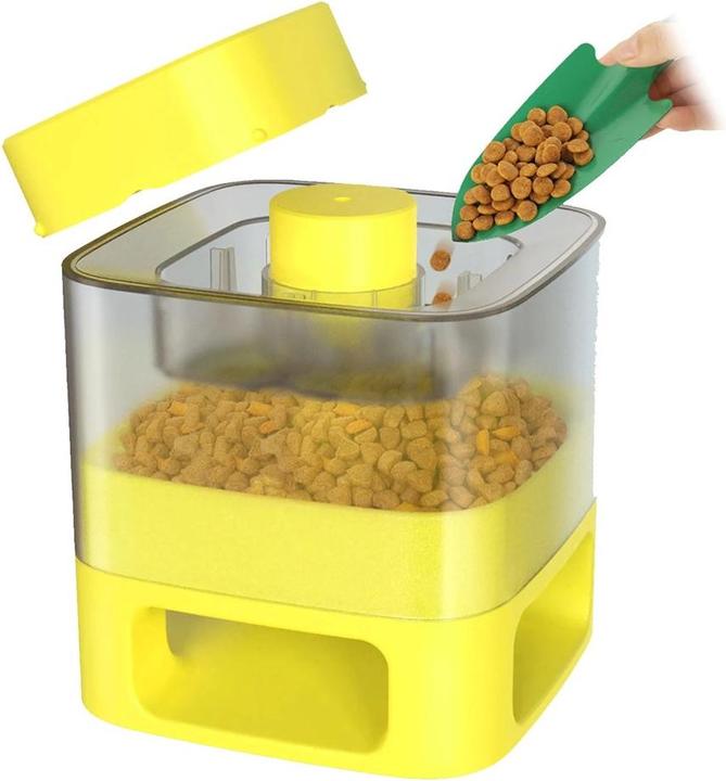 Doggy Village Media-Tech PET AUTO-BUFFET - Distributeur mécanique d'aliments secs pour chiens ou chats, commandé