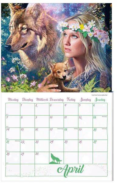 Image du produit Pack Calendrier Fantastique 2025, 9 pièces (Allemand)