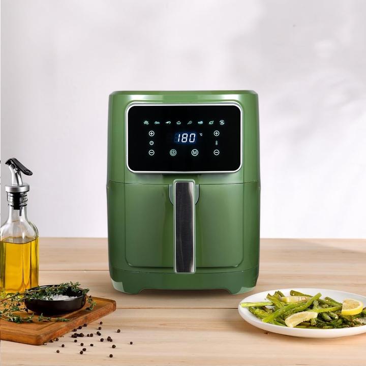 Produktbild Bergner Heissluft-Fritteuse 6.9 l 1800 W Grün