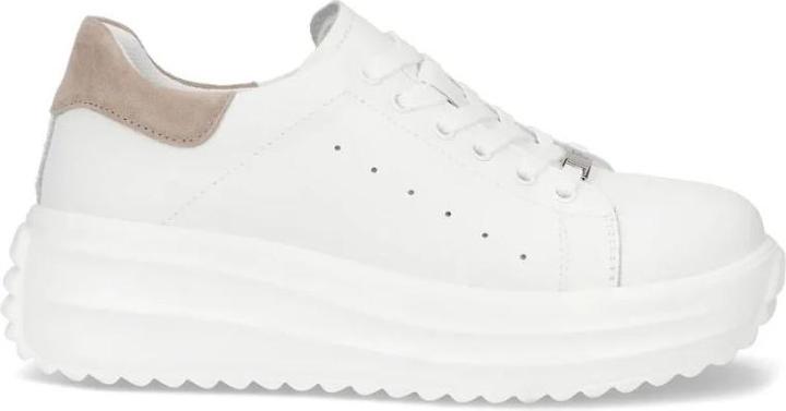 Image du produit Filippo Women's leather platform shoes white DP6739 (40)