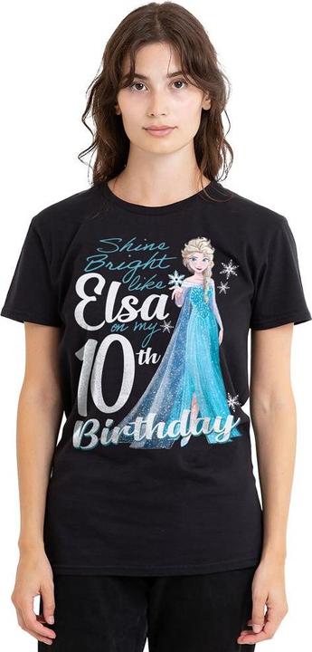 Produktbild Disney Frozen Bright Like Elsa TShirt 10. Geburtstag (S)