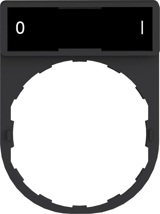 Produktbild Schneider Electric Legendeplatte,0-1
