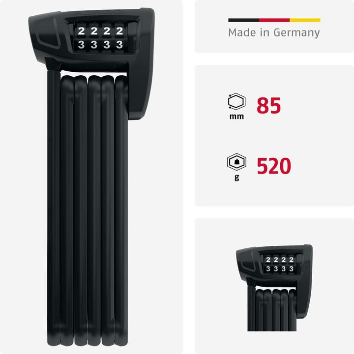 Immagine prodotto Abus Bordo Combo Lite 6150 (85 cm)